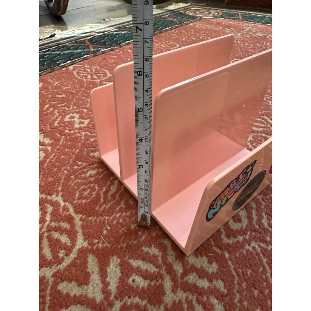 Pink Plastic File folder holder - Picture 5 of 10